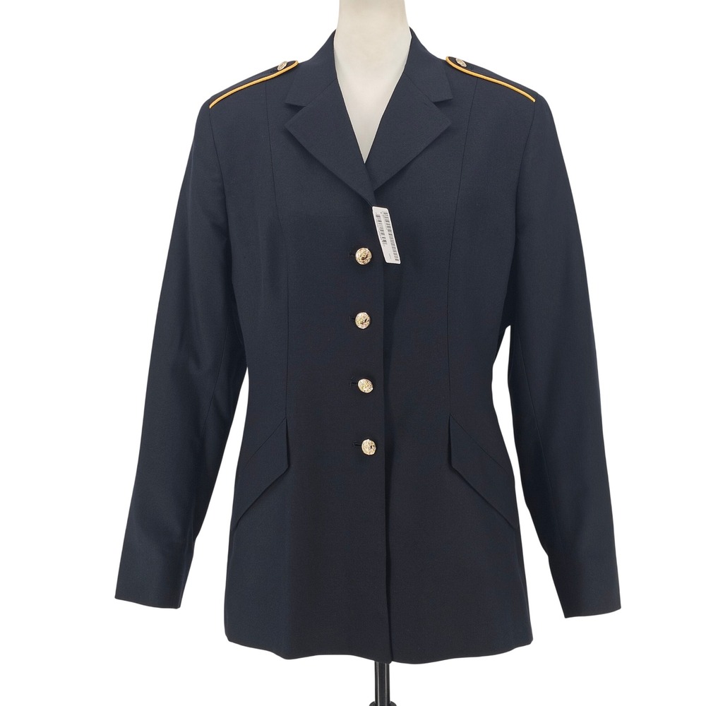US Army Women's ASU Blue 450 Dress Uniform Coat 16WT Tall DeRossi Formal NWT